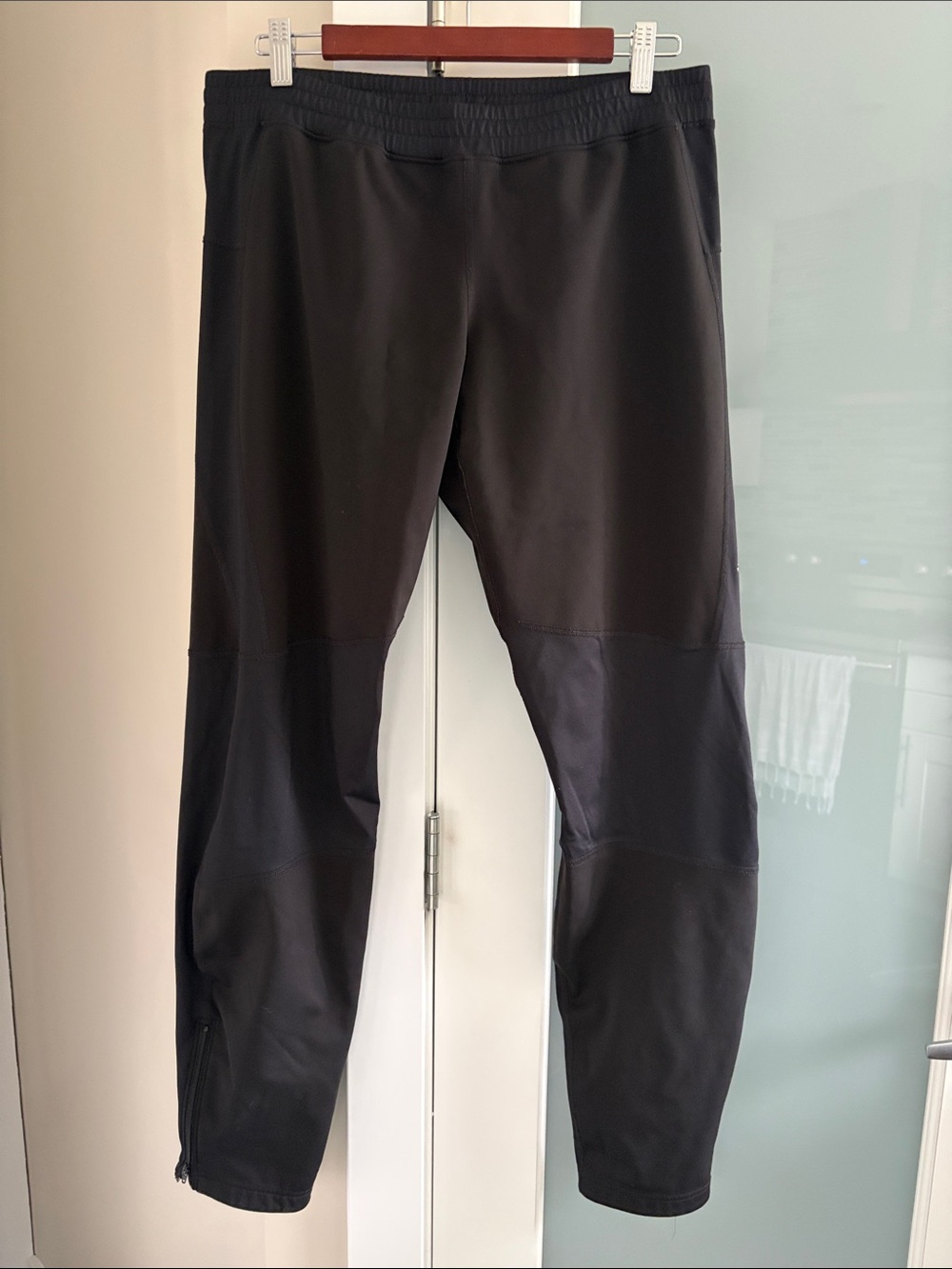 Running Room fleece lined running pants - large